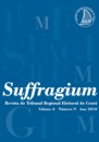 Publicação - Revista - Revista Suffragium nº 9 - janeiro a junho/2010 (2010) Revista do Tribunal Regional Eleitoral do Ceará